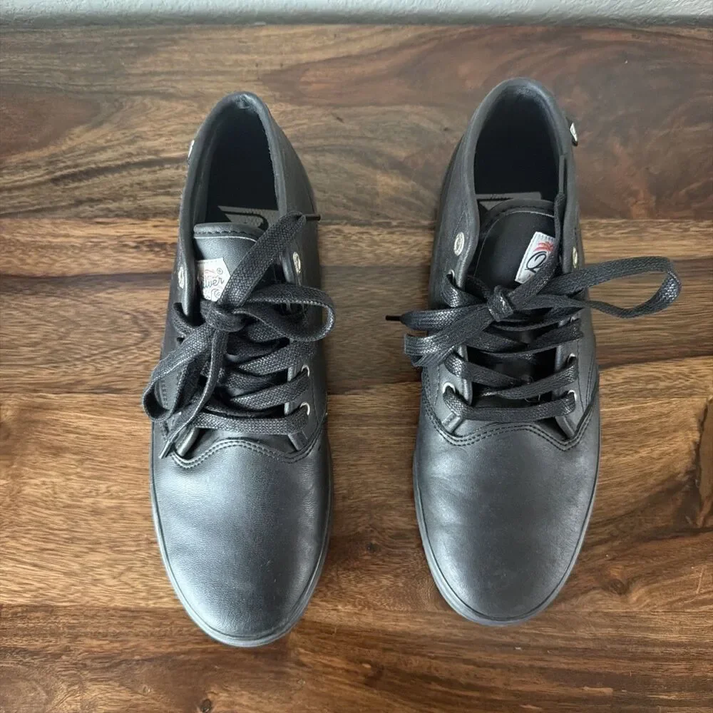 Mens Quicksilver Shore Break Mid Top Casual Shoes Size 7 Black, new